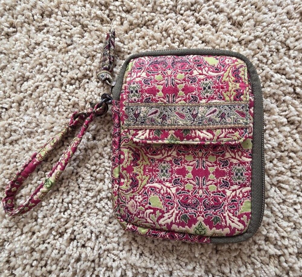 Derin Collection Super Case Wristlet Wallet Turkish Tapestry Boho Floral 4.5x5.5